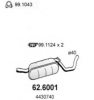 ZASTA 04430740 Middle Silencer